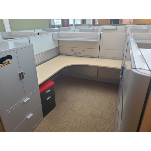 The Perfect Herman Miller Pre Owned Ethospace Metallic Cubicles