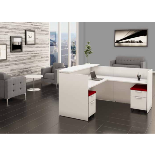 PCFD Classic Laminate Reception Desk