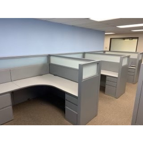 The Perfect Pre Owned Steelcase Answers Cubicle Metallic 